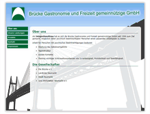 Tablet Screenshot of bruecke-gastronomie.de